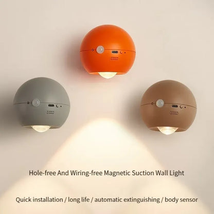 Magnetic Wall Lamp Modern Minimalist Night Light